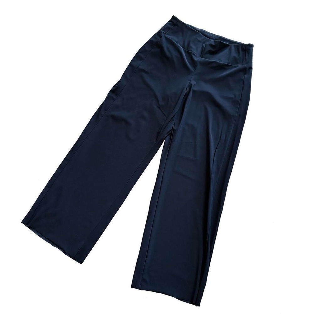 Athleta Black Wide Leg Yoga Pants
